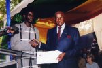 Ndary Lo et Abdoulaye Wade