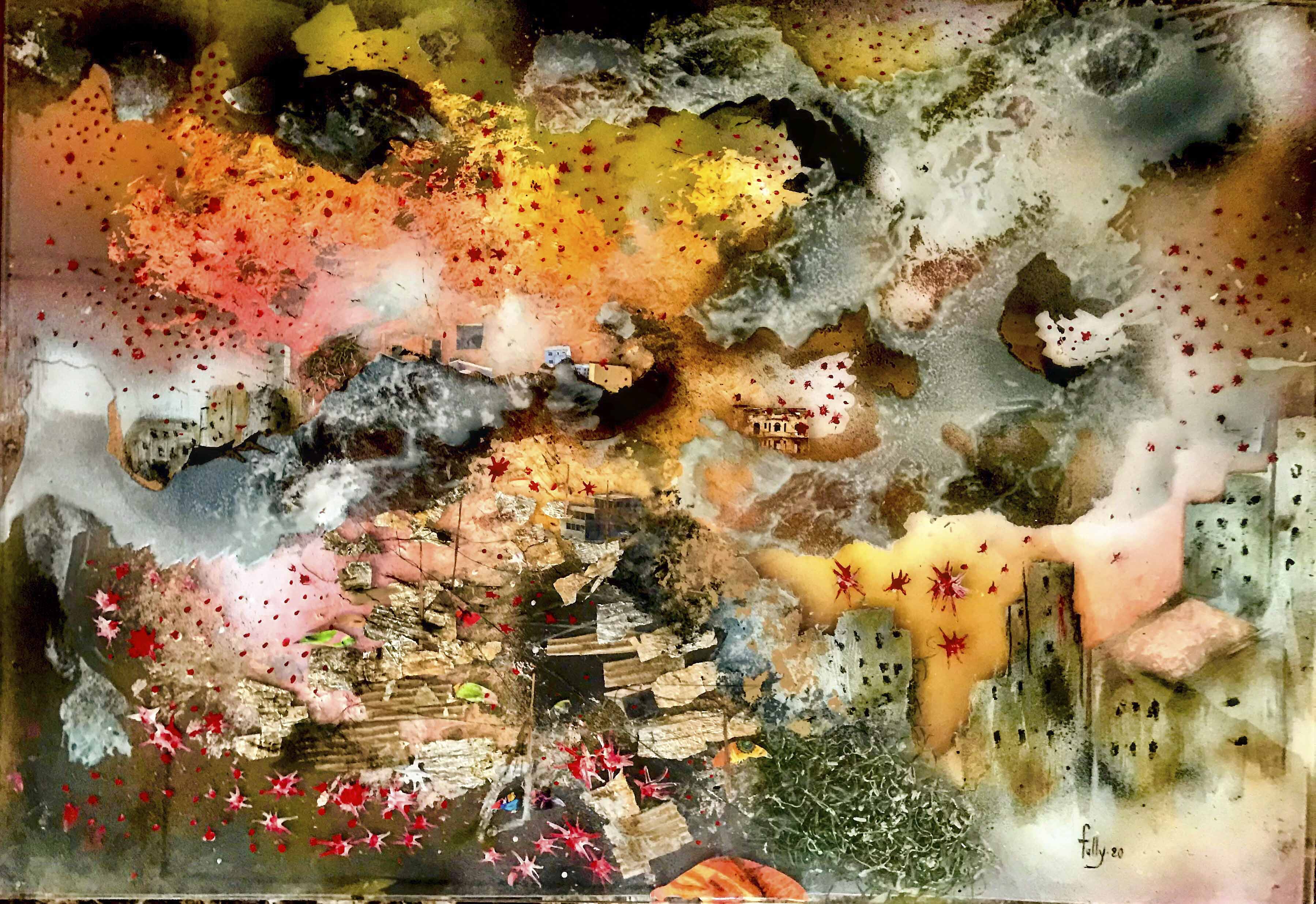 Fally Séne Sow, artiste plasticien sélectionné pour I NDAFFA