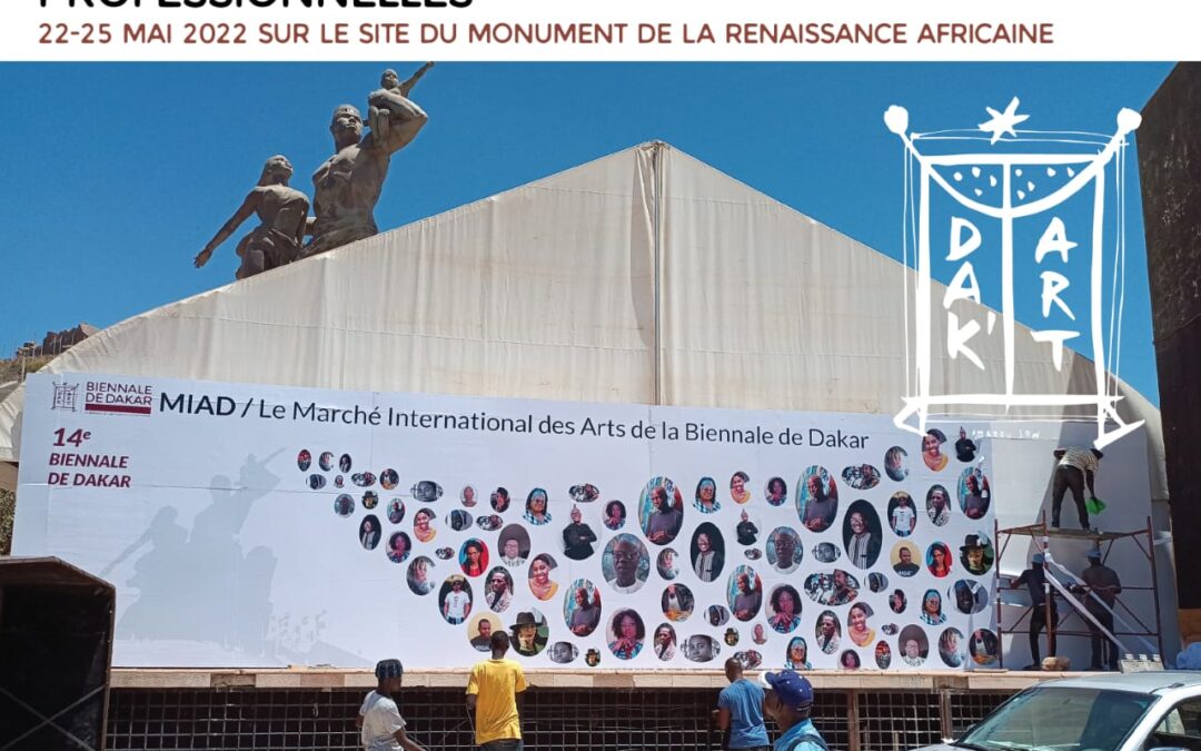 Marché de l’Art et rencontres professionnelles du 22 au 25 mai 2022 sur le site du monument de la renaissance africaine