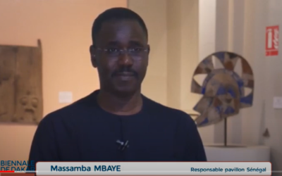 Massamba Mbaye, Commissaire du Pavillon Sénégal