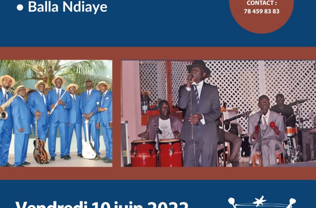 Soirée Salsa : Alassane NGOM (Salsa Stars) et Balla NDIAYE , le vendredi 10 juin 2022 à partir de 19h à l’ancien palais de justice (Cap Manuel)