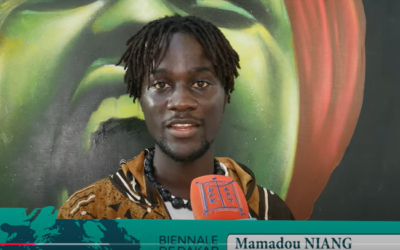 Dak’Art / OFF Ministère de l’Environnement: MAMADOU NIANG, UN PINCEAU AU SERVICE DE L’ENVIRONNEMENT