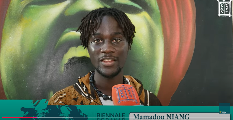 Dak’Art / OFF Ministère de l’Environnement: MAMADOU NIANG, UN PINCEAU AU SERVICE DE L’ENVIRONNEMENT