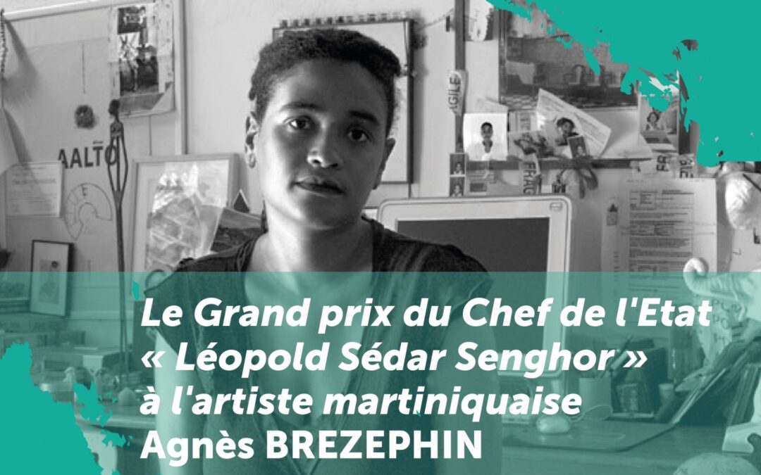 Le Grand prix du Chef de l’Etat « Léopold Sédar Senghor » à l’artiste martiniquaise Agnès BREZEPHIN