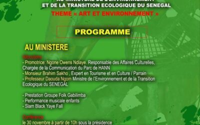 Exposition au ministère de l’Environnement et de la Transition écologique du Sénégal sur le thème : Art et environnement