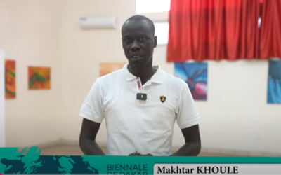 Dak’Art 2024/OFF Louga: Makhtar KHOULE parle de l’immigration irrégulière à travers sa peinture