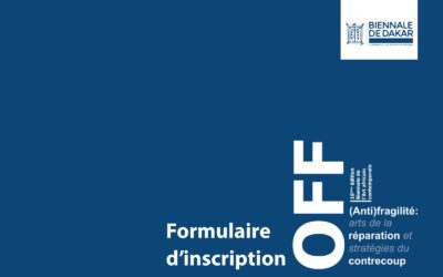 Conditions et Formulaire d’inscription aux manifestations « OFF »du 27 juillet au 13 septembre 2026 inclus